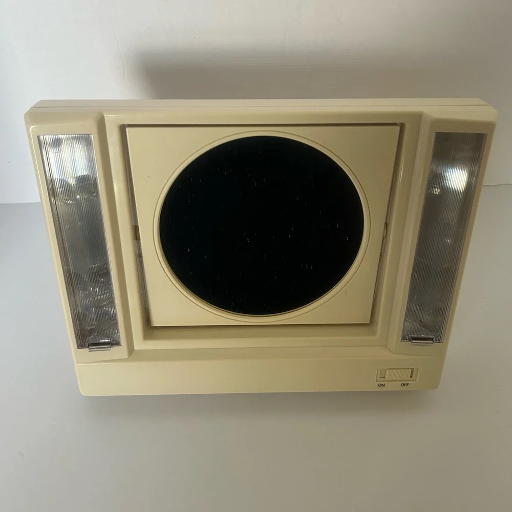 Vtg 1986 Avon Reflections of Beauty Lighted Magnifying Make-Up Mirror Dual-sided